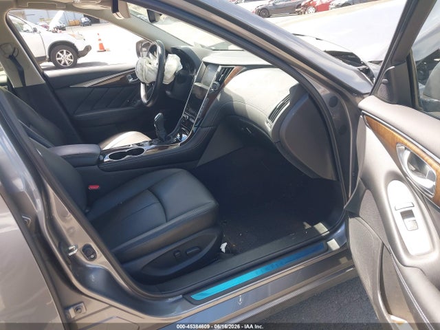 Продажа на аукционе авто 2019 Infiniti Q50 3.0t Luxe, vin: JN1EV7ARXKM555100, номер лота: 45384609