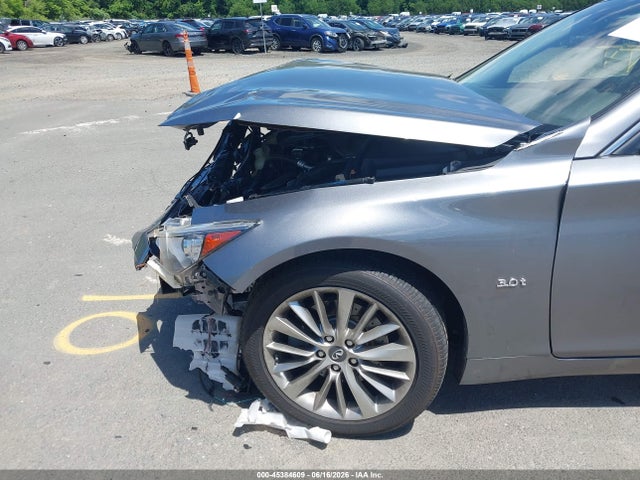 Продажа на аукционе авто 2019 Infiniti Q50 3.0t Luxe, vin: JN1EV7ARXKM555100, номер лота: 45384609