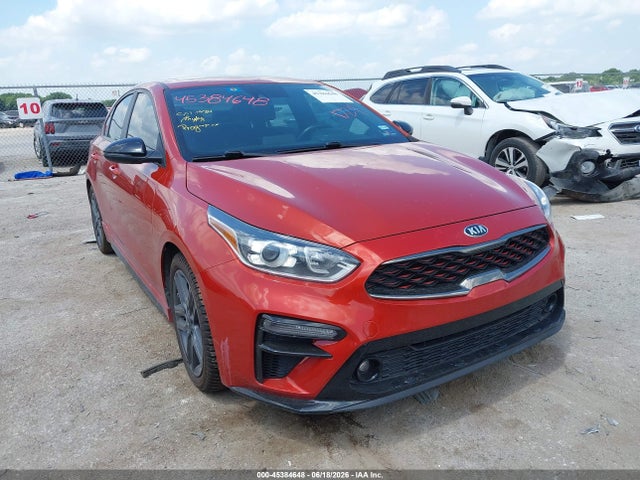 2021 Kia Forte Gt-line მანქანა იყიდება აუქციონზე, vin: 3KPF34AD0ME339977, აუქციონის ნომერი: 45384648