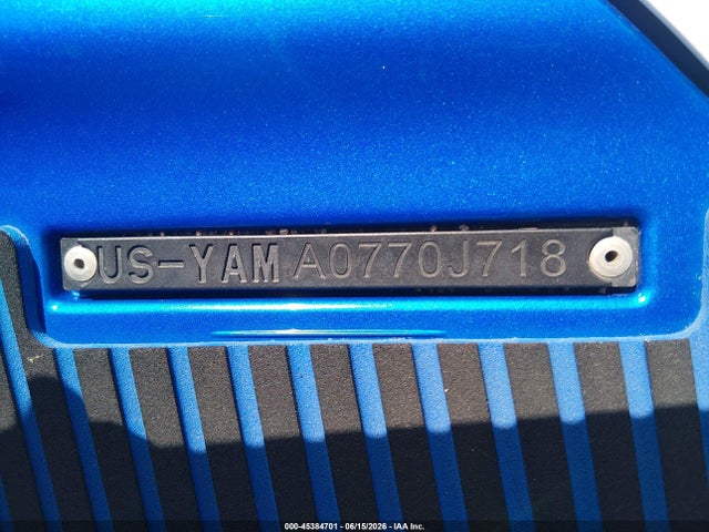 Yamaha Vx110 Deluxe 2018 YAMA0770J718 Image 9