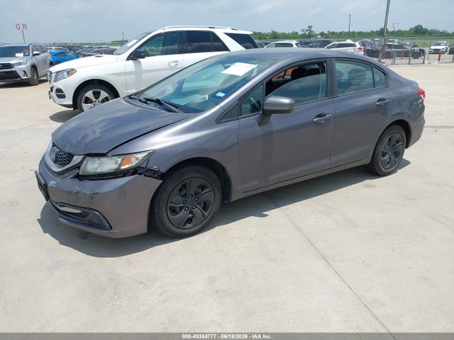 Honda Civic Lx 2015 19XFB2F53FE082454 Image 2