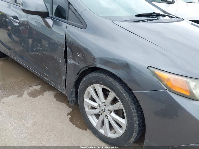 45384843 :رقم المزاد ، 2HGFB2F91CH551870 vin ، 2012 Honda Civic Ex-l مزاد بيع
