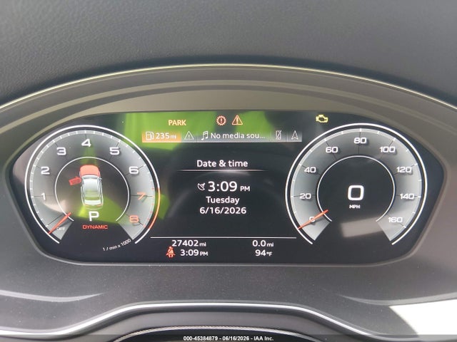 Продажа на аукционе авто 2024 Audi A4 Premium Plus 45 Tfsi S Line Quattro S Tronic, vin: WAUEABF47RN001622, номер лота: 45384879