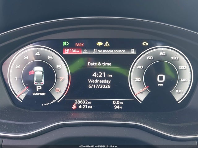 Aukcja sprzedaży 2024 Audi Q5 Premium 45 Tfsi S Line Quattro, vin: WA1GAAFY2R2129934, numer aukcji: 45384892