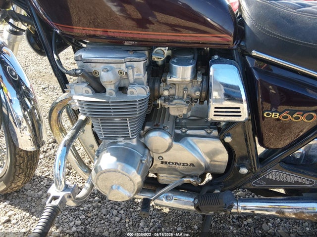 Продажа на аукционе авто 1982 Honda Cb650, vin: JH2RC0507CM302168, номер лота: 45384922