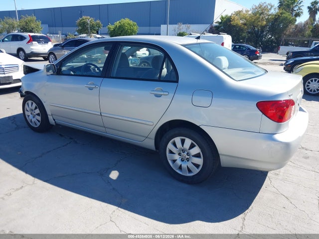 2003 Toyota Corolla Le მანქანა იყიდება აუქციონზე, vin: 1NXBR32E63Z010355, აუქციონის ნომერი: 45384935