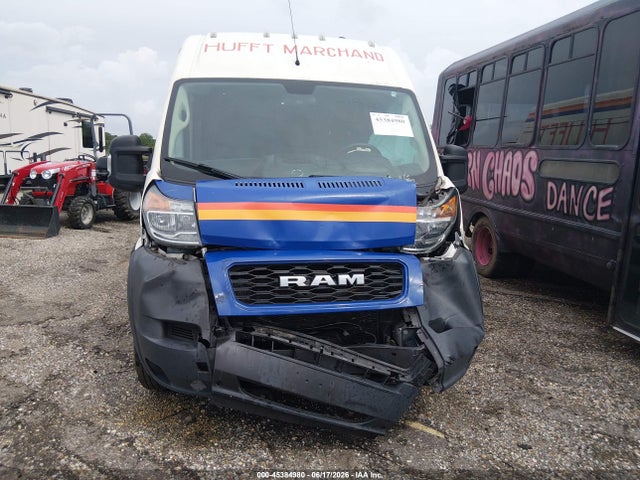 Продаж на аукціоні авто 2021 Ram Promaster 2500 High Roof 159 Wb, vin: 3C6LRVDG9ME555203, номер лоту: 45384980