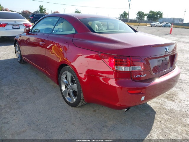 Продаж на аукціоні авто 2010 Lexus Is 350c, vin: JTHFE2C29A2500862, номер лоту: 45384995