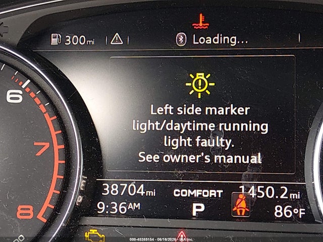 Aukcja sprzedaży 2019 Audi A4 45 Premium, vin: WAUDNAF47KA053663, numer aukcji: 45385154