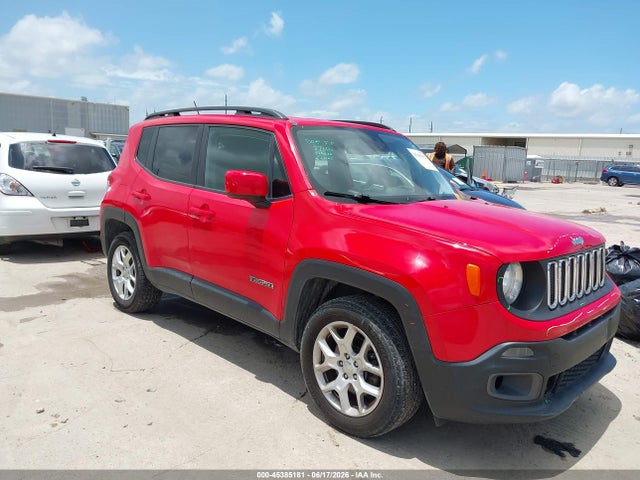 Aukcja sprzedaży 2017 Jeep Renegade Latitude 4x4, vin: ZACCJBBB9HPF33748, numer aukcji: 45385181