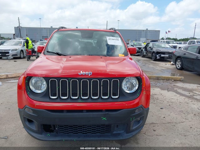 Aukcja sprzedaży 2017 Jeep Renegade Latitude 4x4, vin: ZACCJBBB9HPF33748, numer aukcji: 45385181