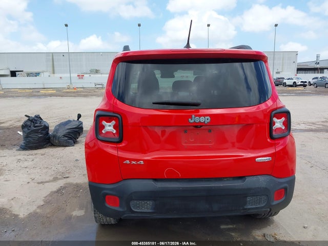 Aukcja sprzedaży 2017 Jeep Renegade Latitude 4x4, vin: ZACCJBBB9HPF33748, numer aukcji: 45385181
