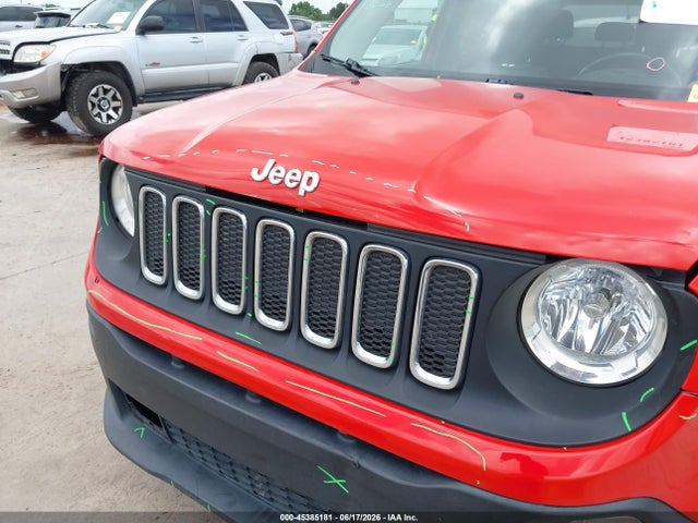 Aukcja sprzedaży 2017 Jeep Renegade Latitude 4x4, vin: ZACCJBBB9HPF33748, numer aukcji: 45385181
