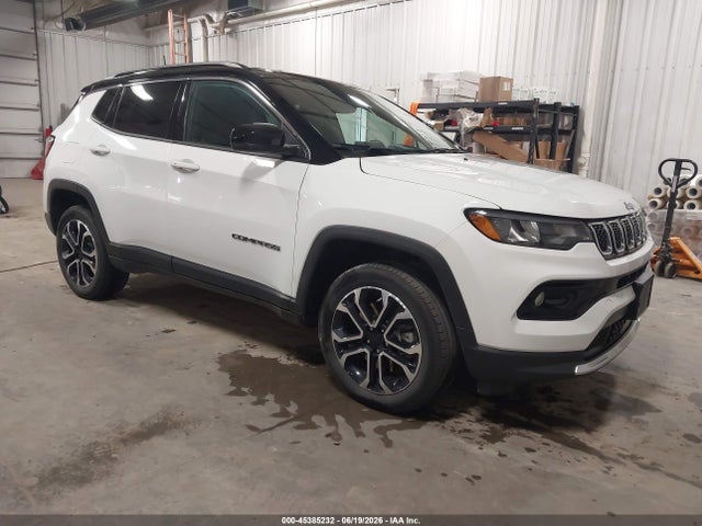 45385232 :رقم المزاد ، 3C4NJDCN1PT567462 vin ، 2023 Jeep Compass Limited 4x4 مزاد بيع