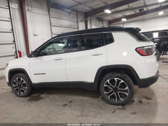 45385232 :رقم المزاد ، 3C4NJDCN1PT567462 vin ، 2023 Jeep Compass Limited 4x4 مزاد بيع