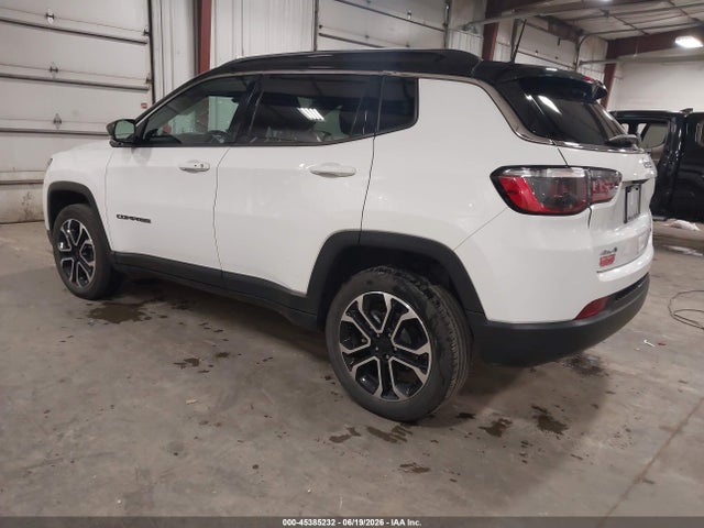 45385232 :رقم المزاد ، 3C4NJDCN1PT567462 vin ، 2023 Jeep Compass Limited 4x4 مزاد بيع