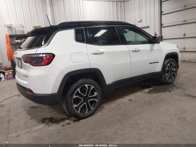 45385232 :رقم المزاد ، 3C4NJDCN1PT567462 vin ، 2023 Jeep Compass Limited 4x4 مزاد بيع