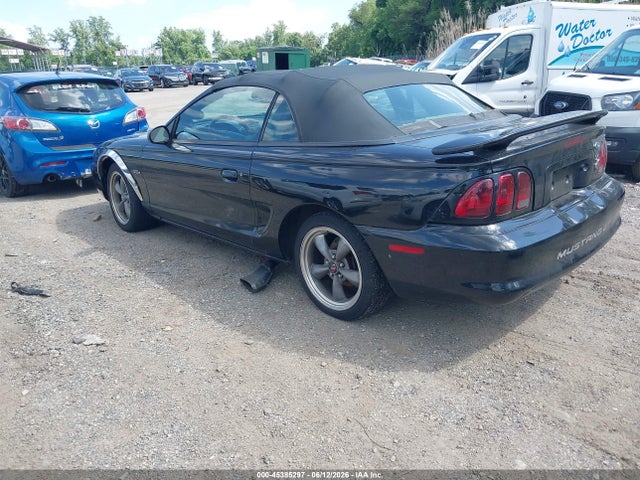 1998 Ford Mustang Gt მანქანა იყიდება აუქციონზე, vin: 1FAFP45X0WF123506, აუქციონის ნომერი: 45385297
