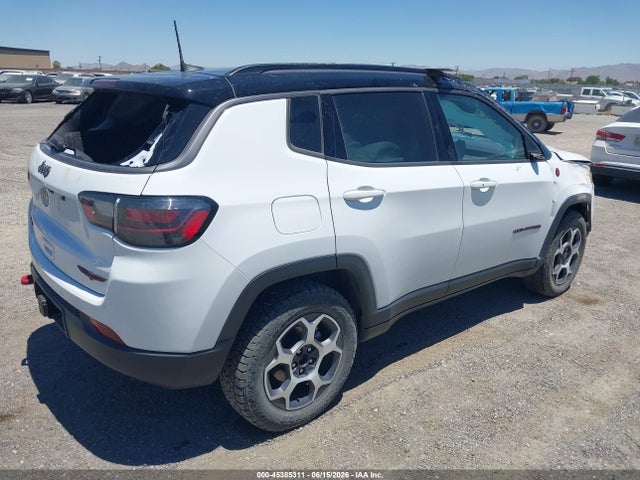 Aukcja sprzedaży 2022 Jeep Compass Trailhawk 4x4, vin: 3C4NJDDB4NT117192, numer aukcji: 45385311
