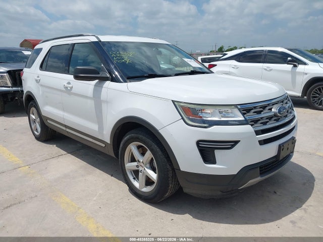 45385325 :رقم المزاد ، 1FM5K7D89JGA35536 vin ، 2018 Ford Explorer Xlt مزاد بيع