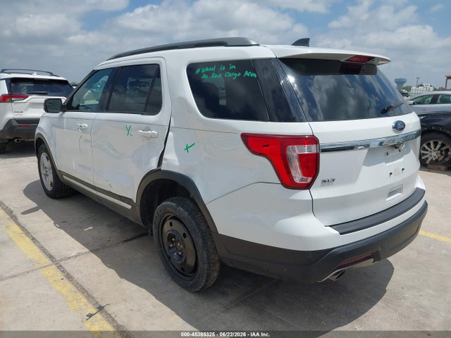 45385325 :رقم المزاد ، 1FM5K7D89JGA35536 vin ، 2018 Ford Explorer Xlt مزاد بيع