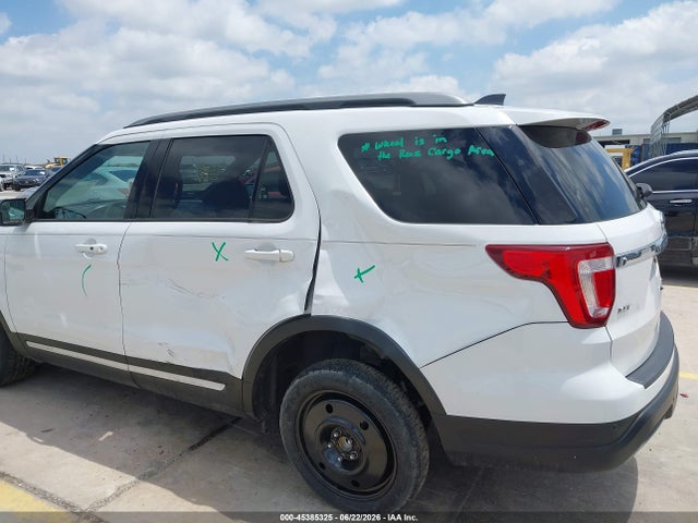 45385325 :رقم المزاد ، 1FM5K7D89JGA35536 vin ، 2018 Ford Explorer Xlt مزاد بيع