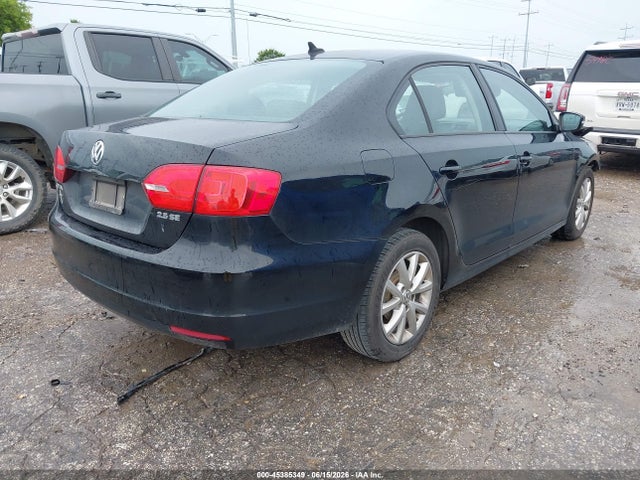 2012 Volkswagen Jetta 2.5l Se მანქანა იყიდება აუქციონზე, vin: 3VWDP7AJ2CM339452, აუქციონის ნომერი: 45385349
