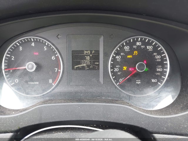 2012 Volkswagen Jetta 2.5l Se მანქანა იყიდება აუქციონზე, vin: 3VWDP7AJ2CM339452, აუქციონის ნომერი: 45385349