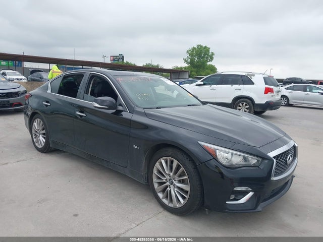 2020 Infiniti Q50 მანქანა იყიდება აუქციონზე, vin: JN1EV7AP5LM208001, აუქციონის ნომერი: 45385358
