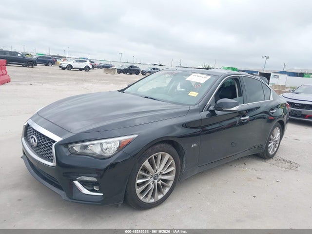2020 Infiniti Q50 მანქანა იყიდება აუქციონზე, vin: JN1EV7AP5LM208001, აუქციონის ნომერი: 45385358