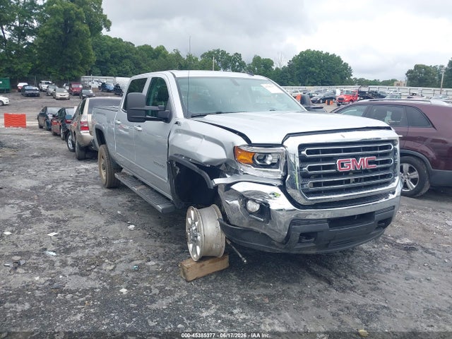 45385377 :رقم المزاد ، 1GT12YEG9FF187876 vin ، 2015 Gmc Sierra 2500hd Sle مزاد بيع