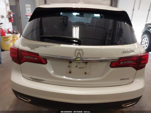 45385404 :رقم المزاد ، 5FRYD4H46EB016166 vin ، 2014 Acura Mdx Technology Package مزاد بيع