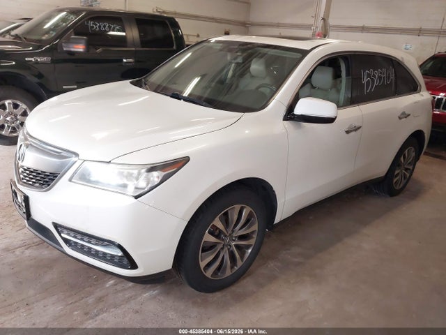45385404 :رقم المزاد ، 5FRYD4H46EB016166 vin ، 2014 Acura Mdx Technology Package مزاد بيع