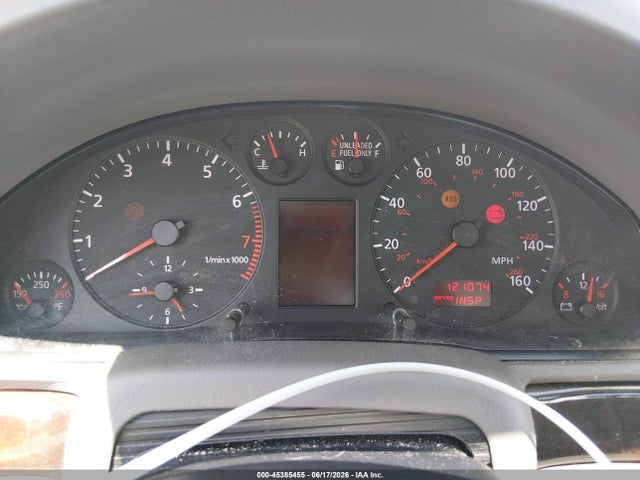 Aukcja sprzedaży 1999 Audi A4 2.8, vin: WAUED28D6XA026424, numer aukcji: 45385455