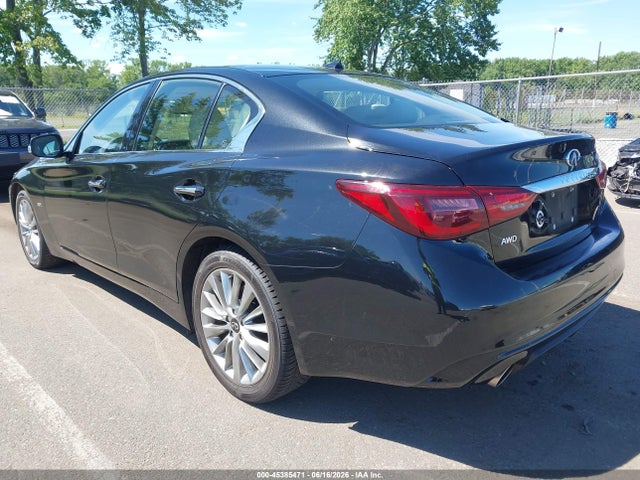 Aukcja sprzedaży 2019 Infiniti Q50 3.0t Luxe, vin: JN1EV7AR0KM594150, numer aukcji: 45385471