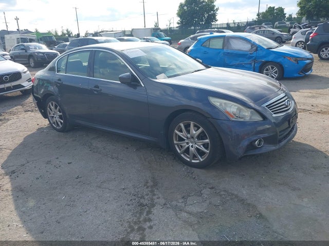 Продажа на аукционе авто 2013 Infiniti G37x, vin: JN1CV6AR9DM759598, номер лота: 45385481