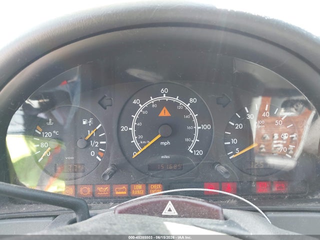 Продажа на аукционе авто 1999 Mercedes-benz Ml 320, vin: 4JGAB54E5XA098718, номер лота: 45385503