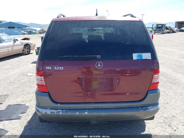 Продажа на аукционе авто 1999 Mercedes-benz Ml 320, vin: 4JGAB54E5XA098718, номер лота: 45385503