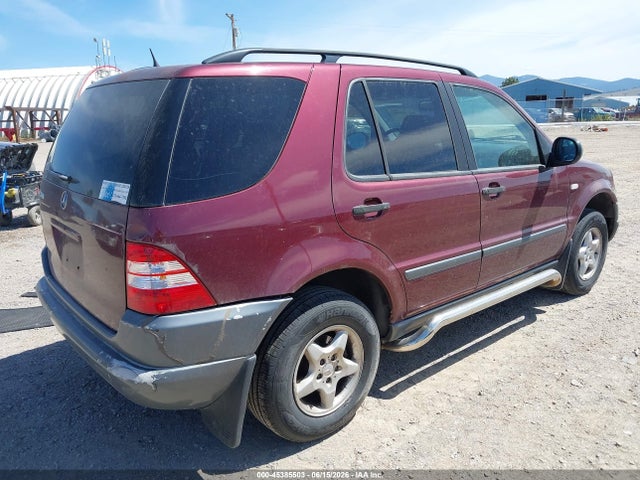 Продажа на аукционе авто 1999 Mercedes-benz Ml 320, vin: 4JGAB54E5XA098718, номер лота: 45385503