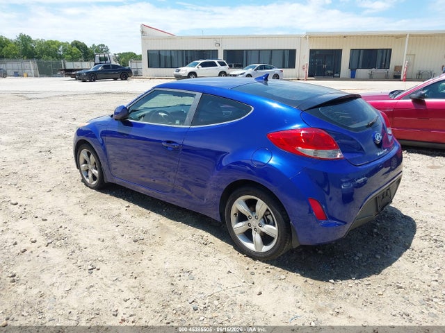 Aukcja sprzedaży 2012 Hyundai Veloster Base W/black, vin: KMHTC6ADXCU020709, numer aukcji: 45385505