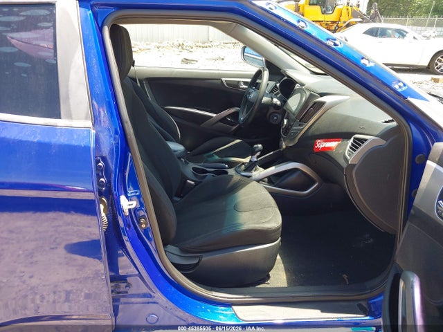45385505 :رقم المزاد ، KMHTC6ADXCU020709 vin ، 2012 Hyundai Veloster Base W/black مزاد بيع