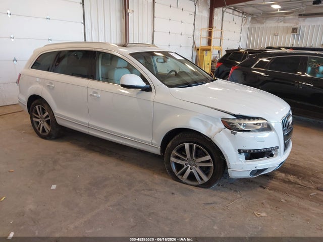 45385520 :رقم المزاد ، WA1LMBFE6DD006720 vin ، 2013 Audi Q7 3.0 Tdi Premium مزاد بيع