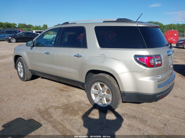 Продаж на аукціоні авто 2014 Gmc Acadia Sle-1, vin: 1GKKVNED6EJ193568, номер лоту: 45385542