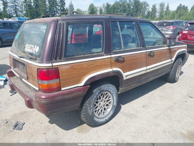 45385642 :رقم المزاد ، 1J4GZ88Y7PC567208 vin ، 1993 Jeep Grand Cherokee Sport مزاد بيع