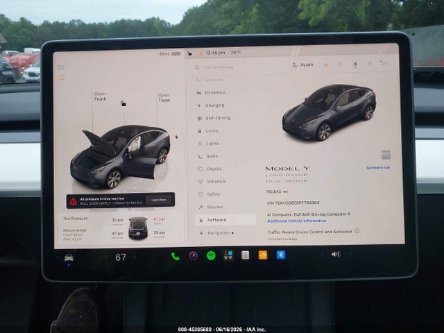 Tesla Model Y 2023 7SAYGDEE9PF795994 Image 7