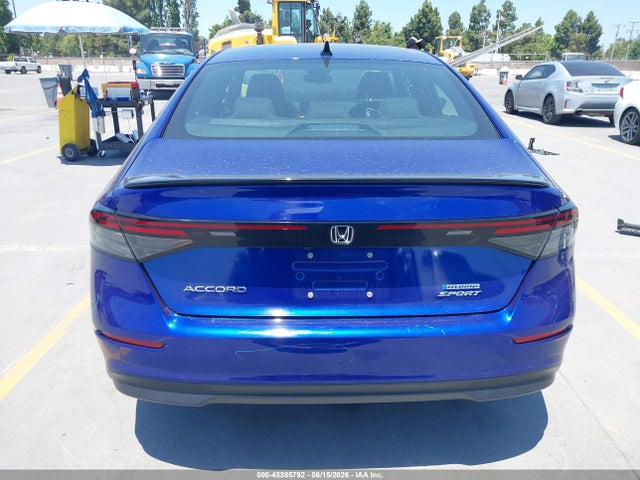 Продажа на аукционе авто 2025 Honda Accord Hybrid Sport, vin: 1HGCY2F5XSA011686, номер лота: 45385792