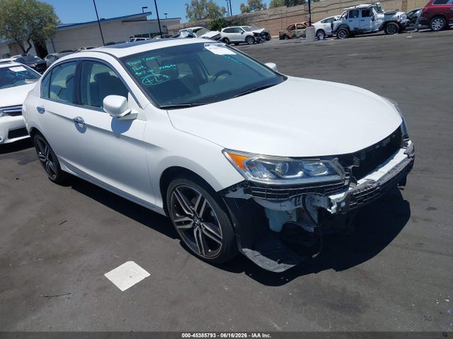 2017 Honda Accord Ex მანქანა იყიდება აუქციონზე, vin: 1HGCR2F77HA065843, აუქციონის ნომერი: 45385793