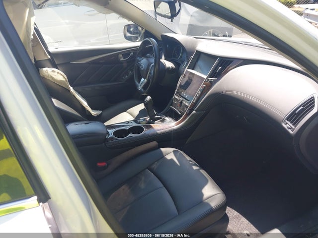 2018 Infiniti Q50 3.0t Luxe მანქანა იყიდება აუქციონზე, vin: JN1EV7AP1JM358149, აუქციონის ნომერი: 45385805
