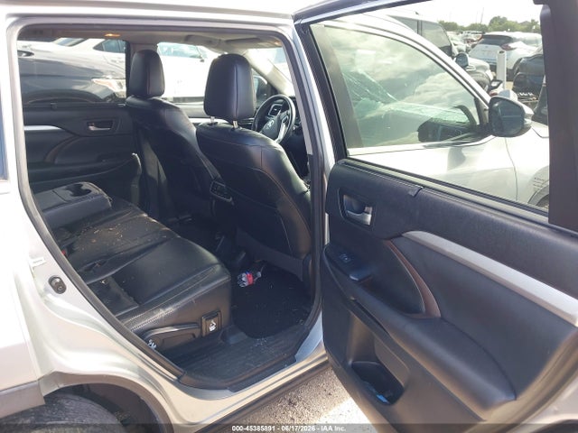 2017 Toyota Highlander Xle მანქანა იყიდება აუქციონზე, vin: 5TDKZRFH2HS512447, აუქციონის ნომერი: 45385891
