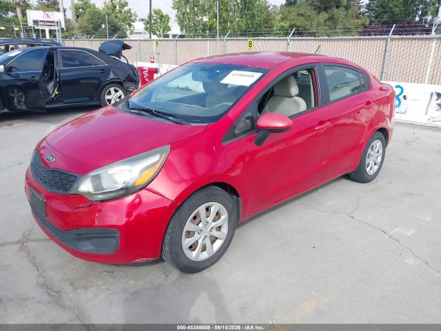45386008 :رقم المزاد ، KNADM4A38C6033221 vin ، 2012 Kia Rio Lx مزاد بيع